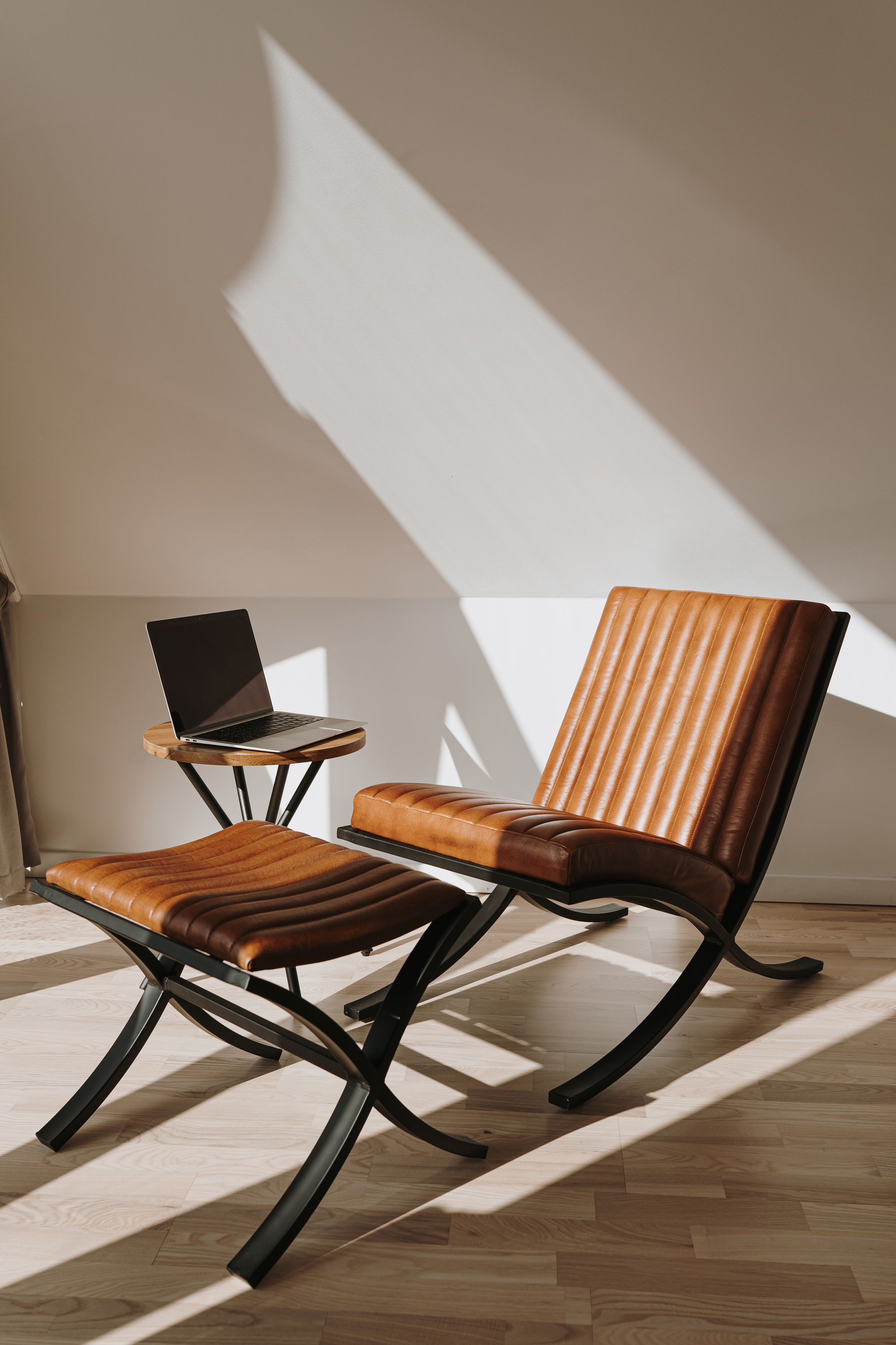 Brown Leather Chair